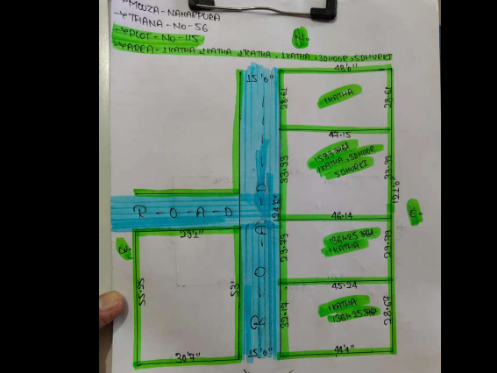 Commercial plot lene